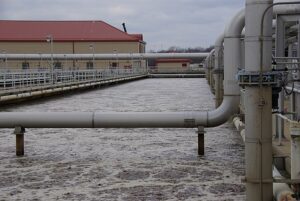 Wastewater treatment operator article illustration