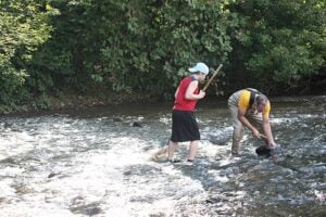 An aquaculture biologist