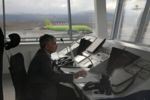 A flight operations officer