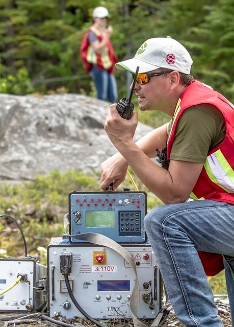 A geology technician