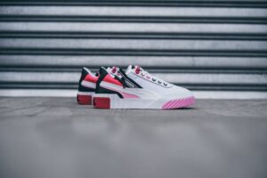 Footwear designer article illustration