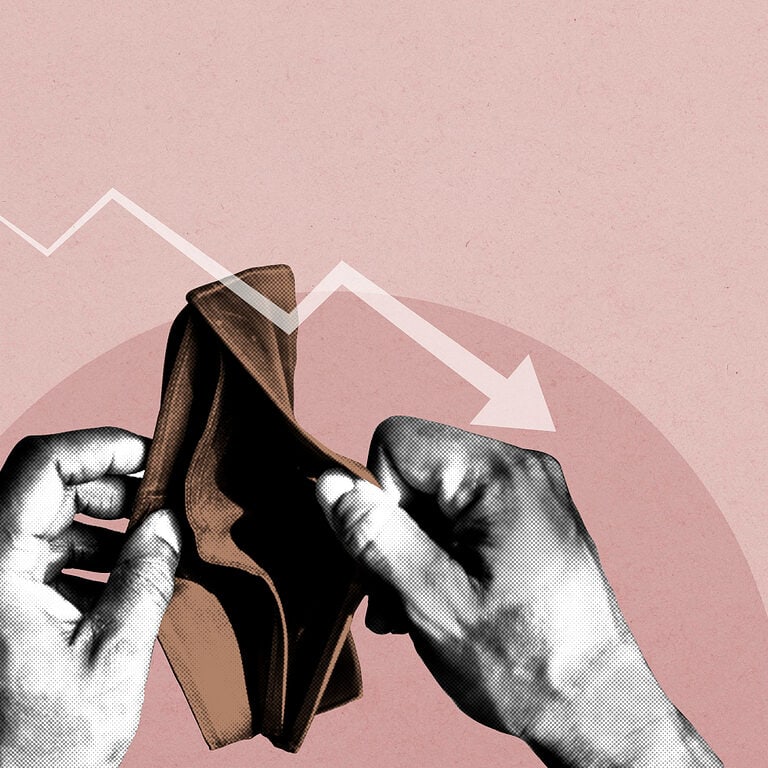 Recession-proof careers concept illustration